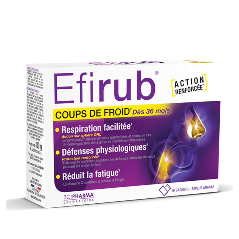 3C Pharma Efirub Colpo di freddo 16 bustine