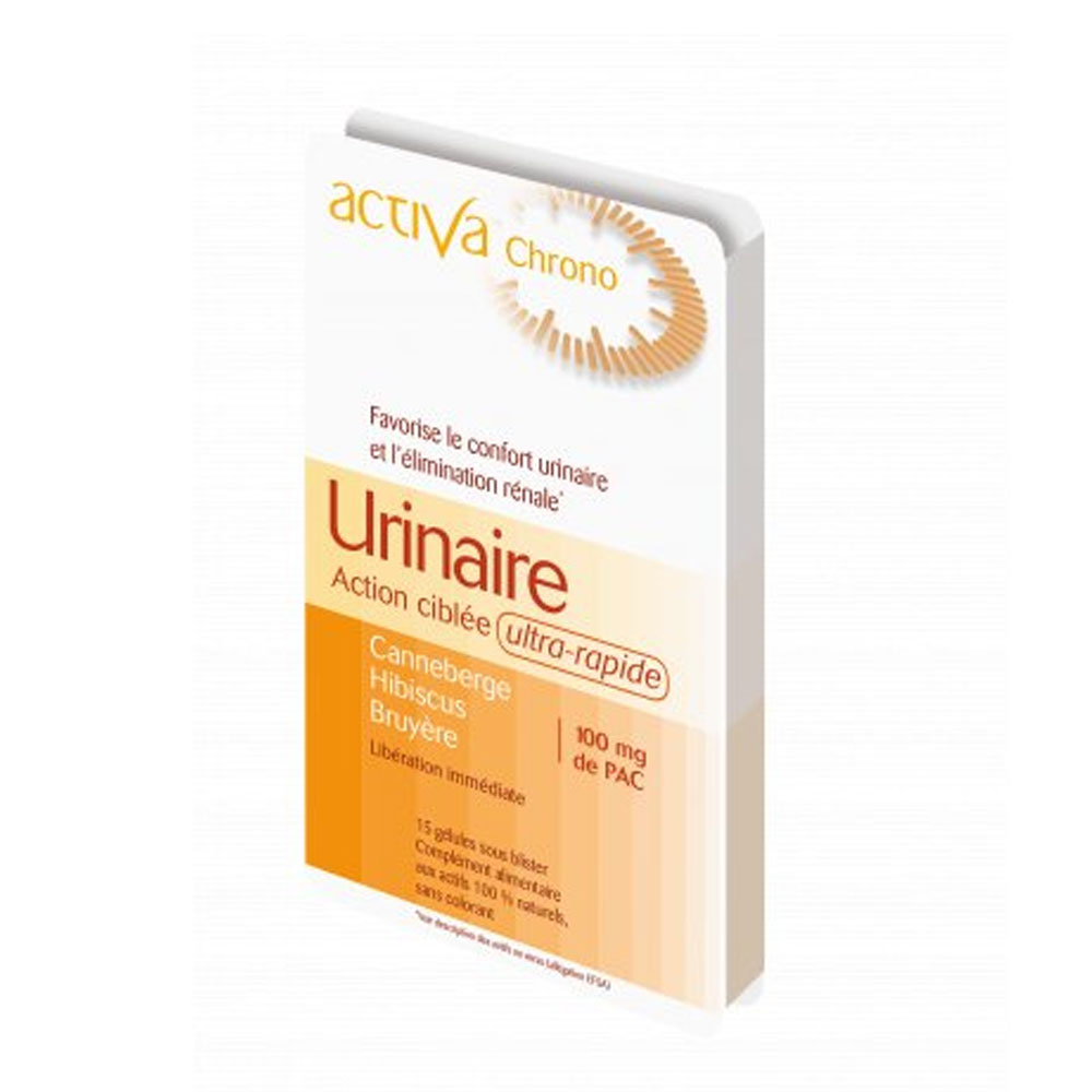 Activa Crono urinaria Ultra-rapida Azione mirata 15 geluli
