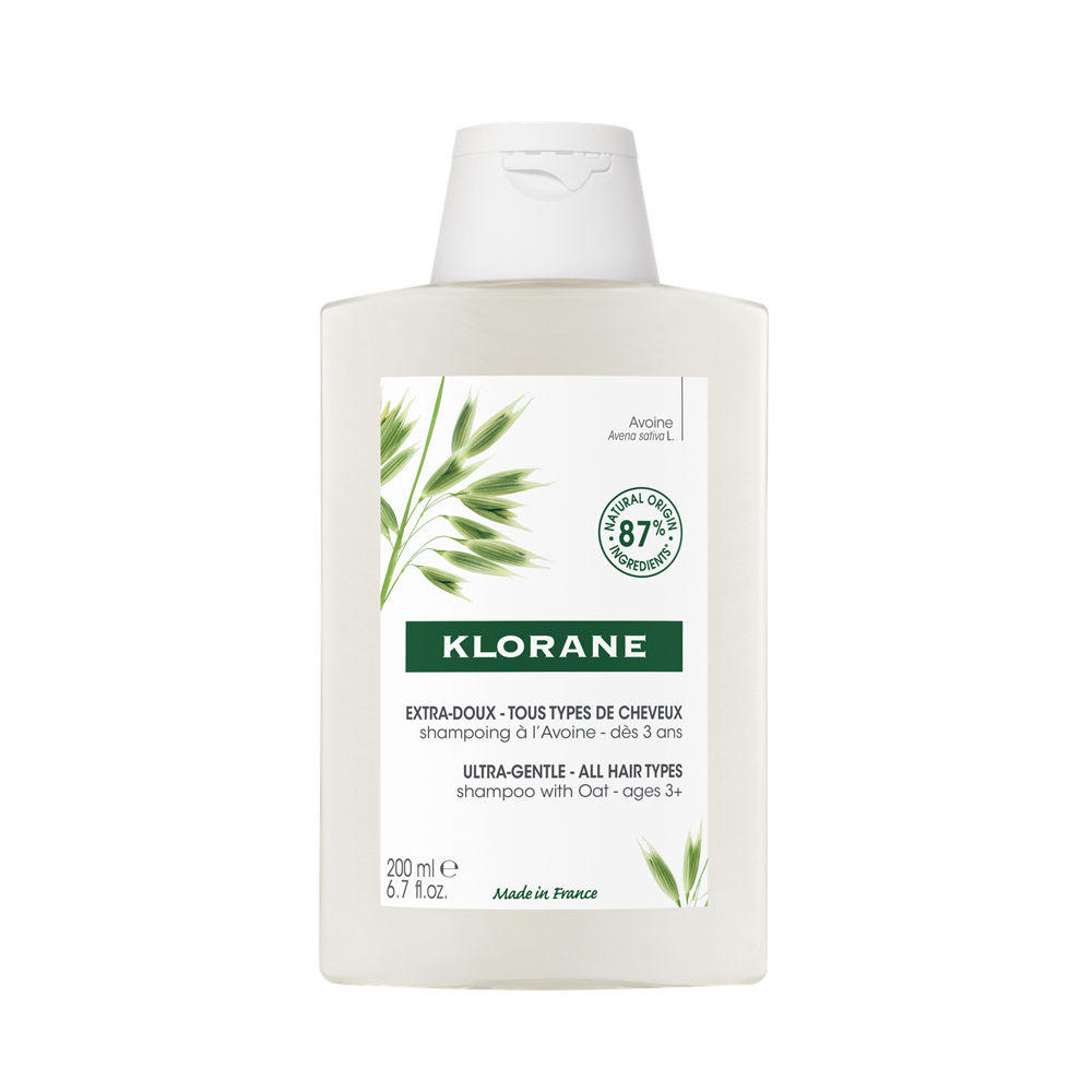 Klorane Avena Shampoo extra-delicato Tutti i tipi di capelli 200ml