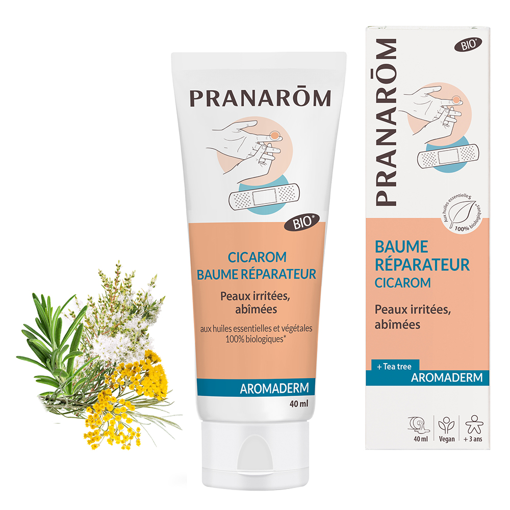 Pranarôm Aromaderm Cicarom Bio Eco Balsamo Riparatore 40 ml