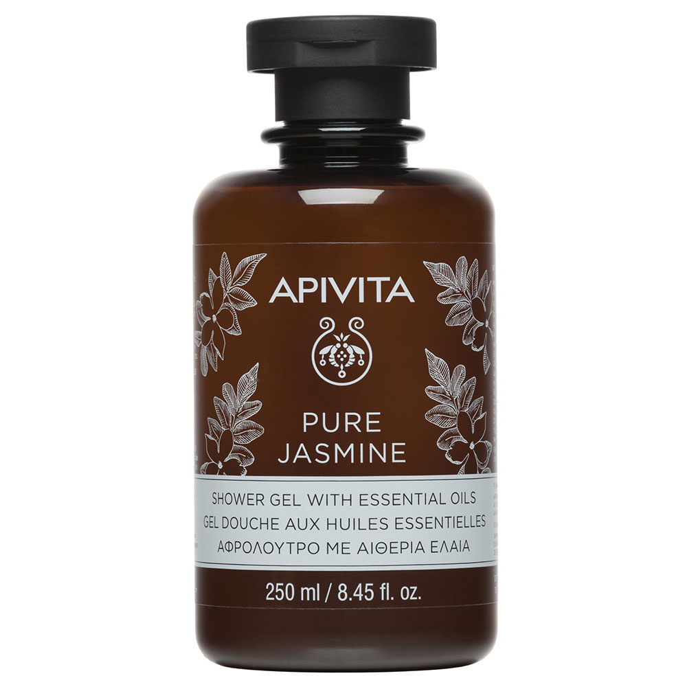 Apivita Pure Jasmine Doccia schiuma agli oli essenziali 250 ml
