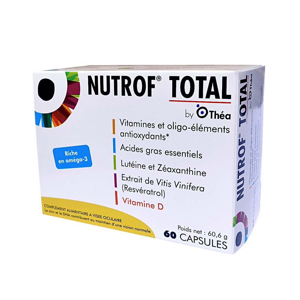 Thea Integratore visivo Nutrof Total 60 capsule