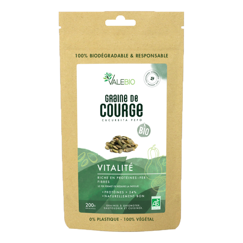 Valebio Semi di zucca bio 200g