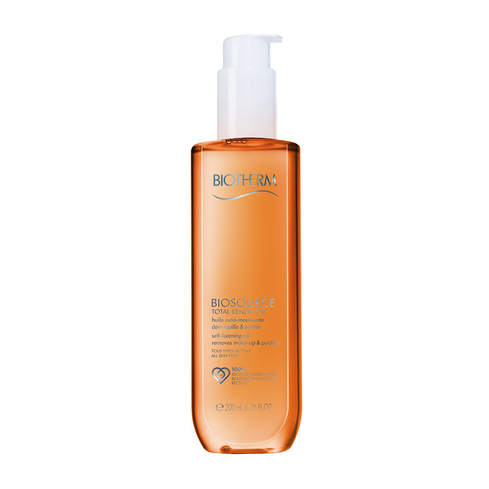 Biotherm Biosource Olio detergente auto-schiumogeno Total Renew 200ml