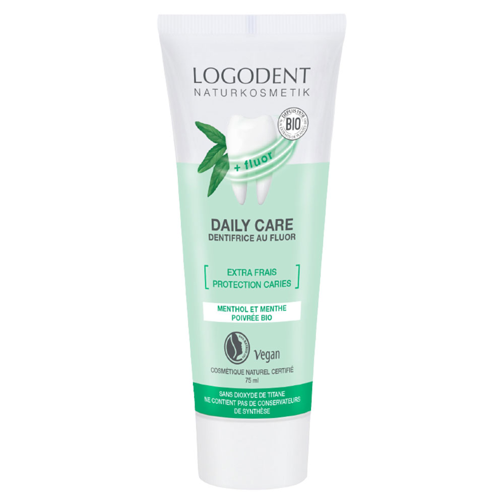 Logona Dentifricio Daily Care Extra Fresh con fluoruro 75ml