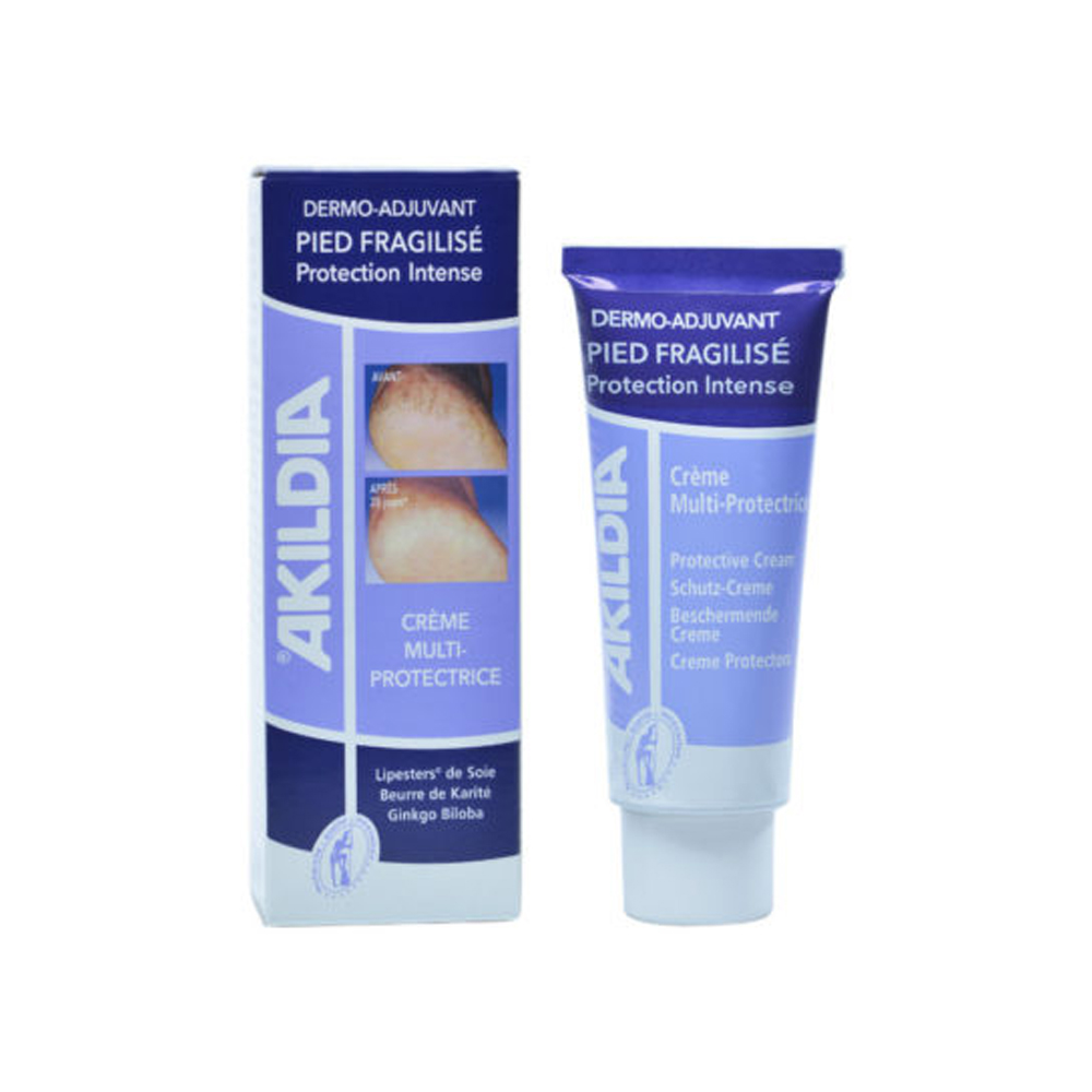 Asepta Akildia Crema Dermo-protettiva Multi per Piedi Diabetici 75ml