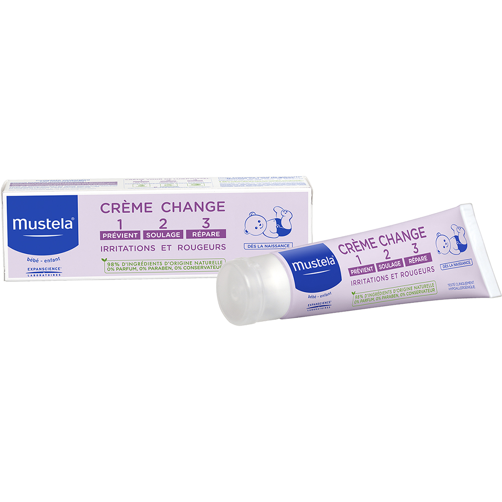 Mustela Crema per il cambio pannolino 123 Irritazioni e arrossamenti Dalla nascita 100ml
