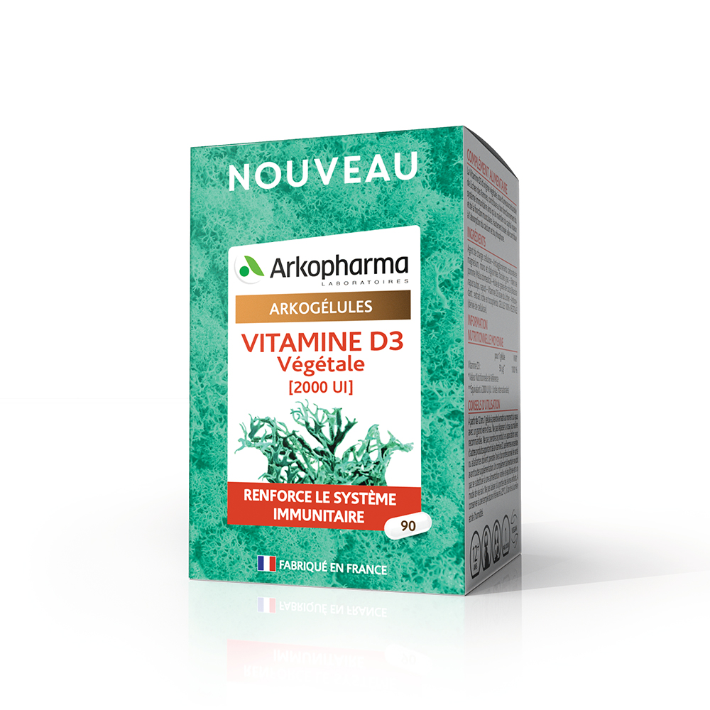 Arkopharma Arkocapsule Vitamina D3 vegetale 90 capsule