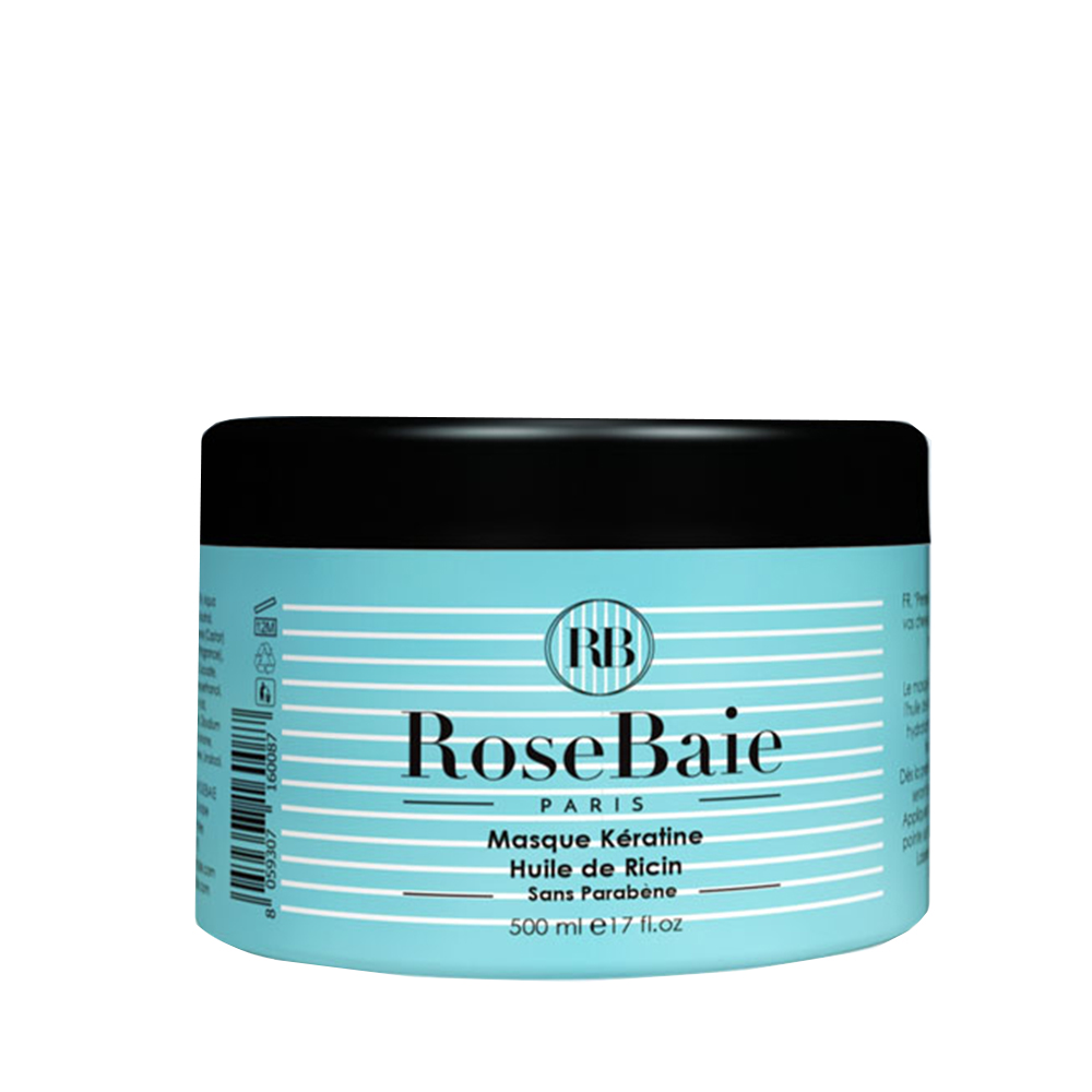 Rosebaie Ricino Maschera alla cheratina e all'olio di ricino 500ml