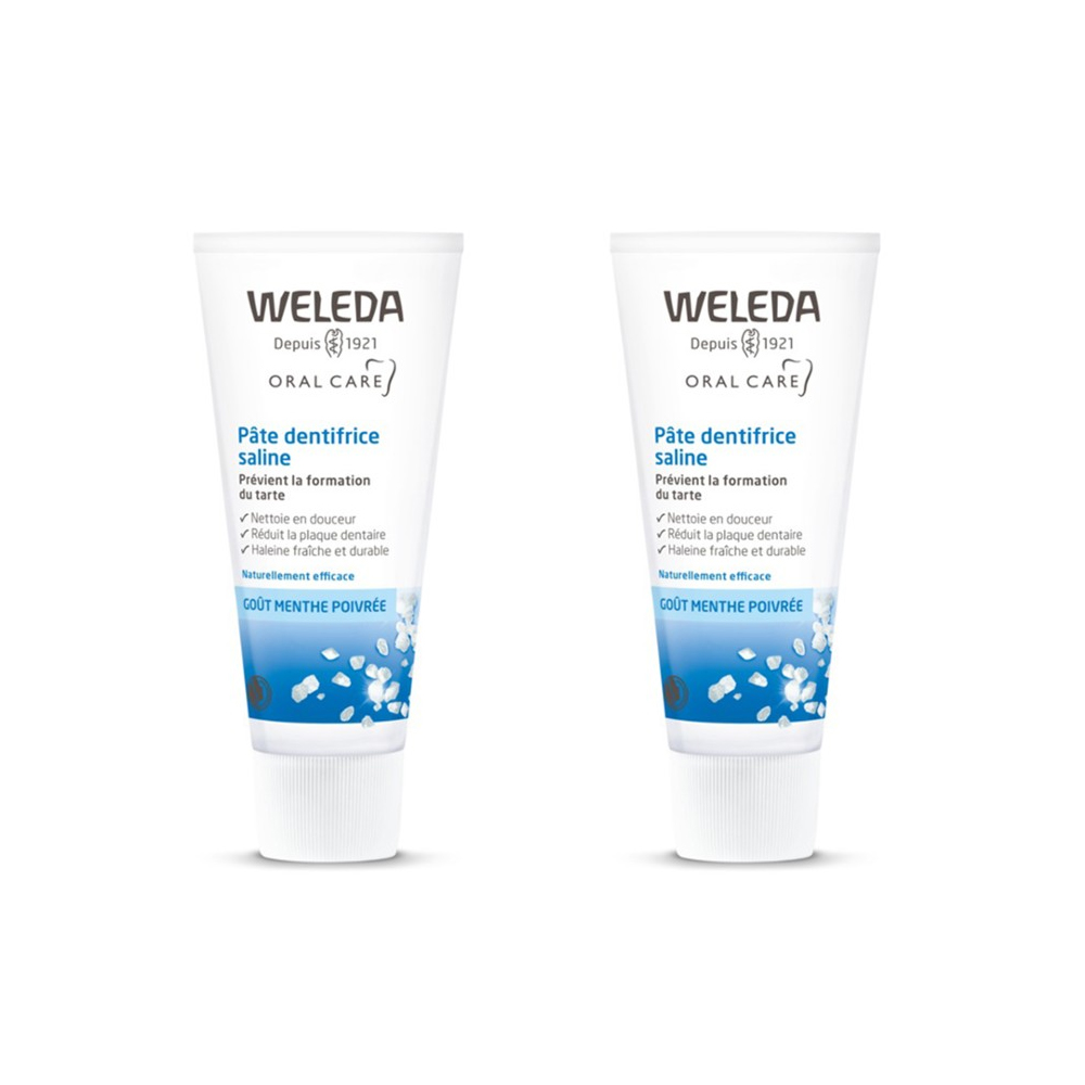 Weleda Dentifricio Salino 2x75ml