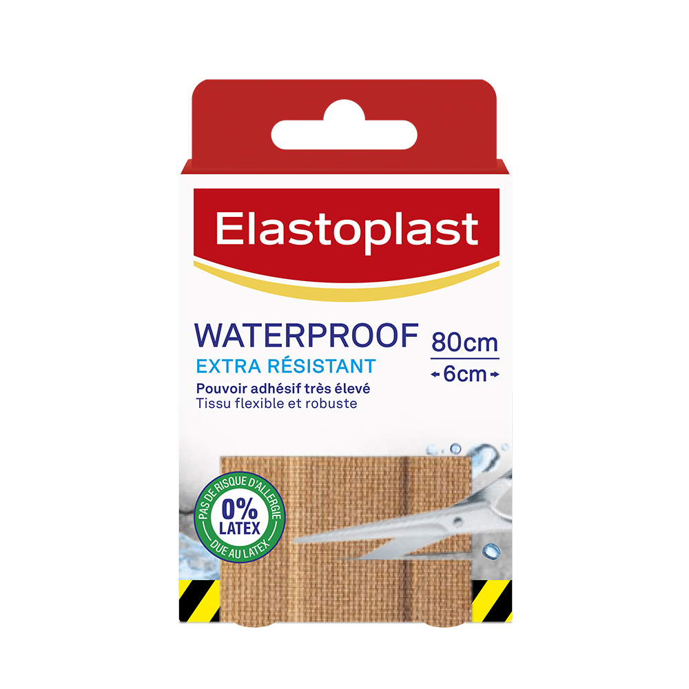Elastoplast Bendaggi impermeabili extra resistenti 80x6cm X8