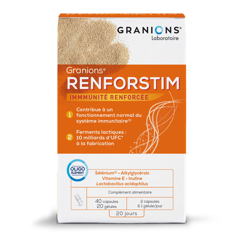 Granions Renforstim 40 Capsule + 20 Geluli