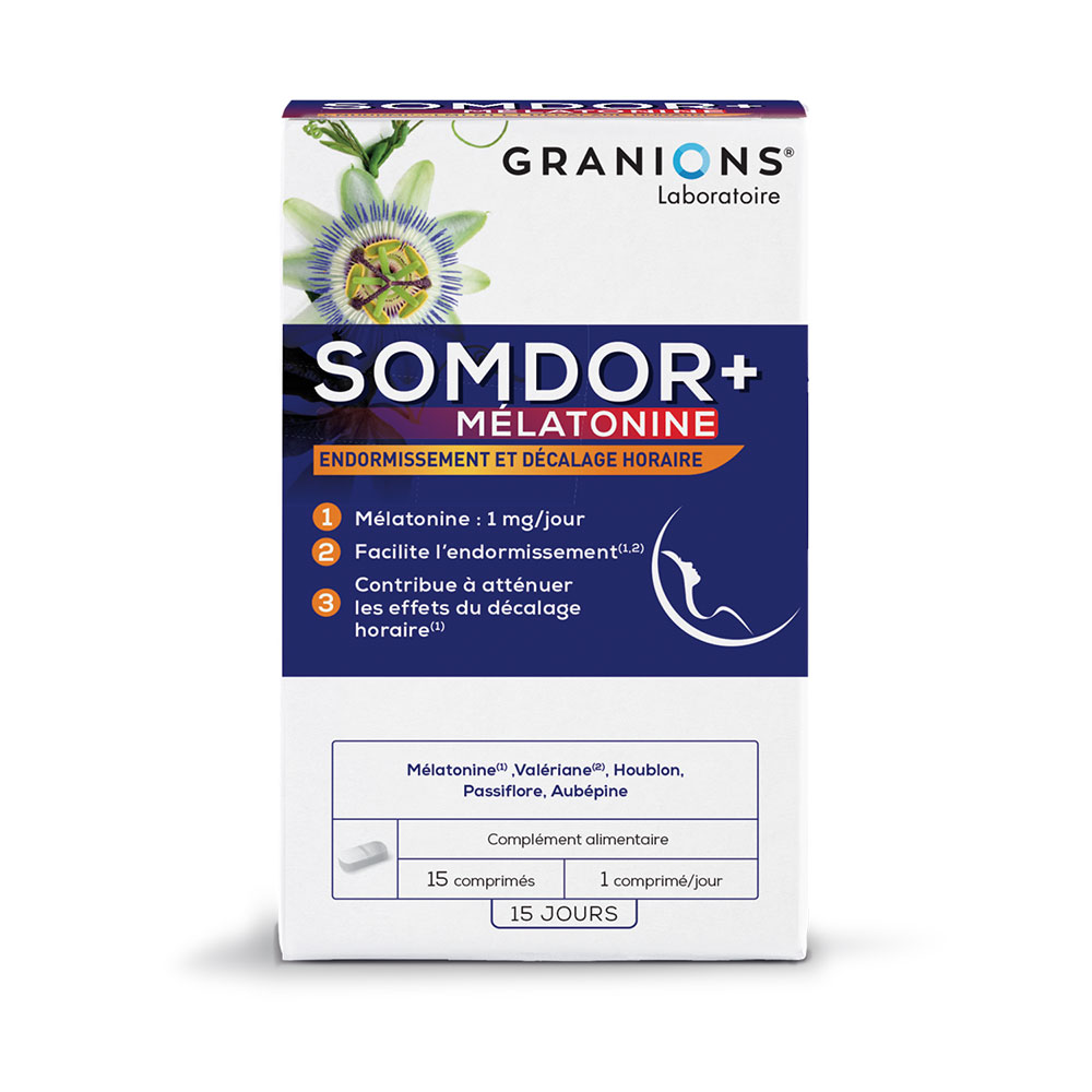 Granions Somdor+ melatonina 15 compresse