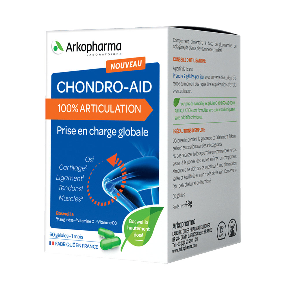 Arkopharma Chondro-Aid 100% articolazioni 60 capsule