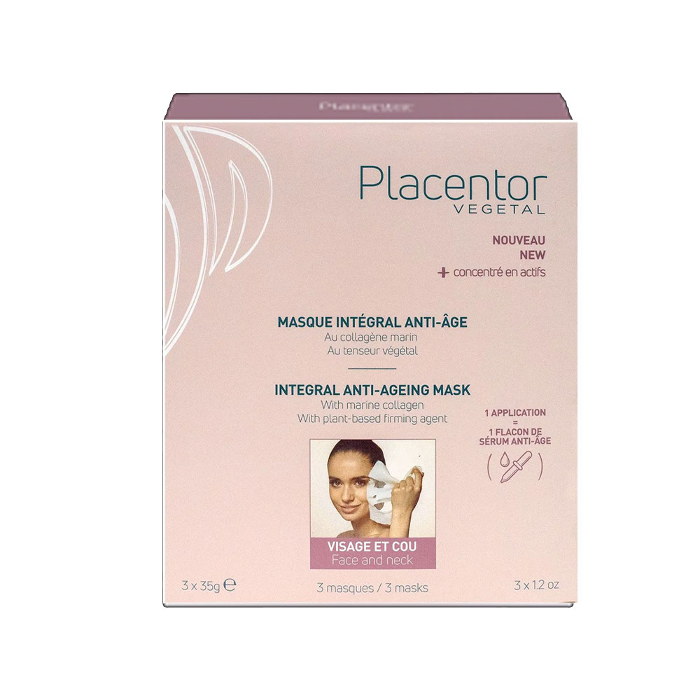 Placentor Végétal Masque Integrale anti-età viso e collo 3 x 35 g