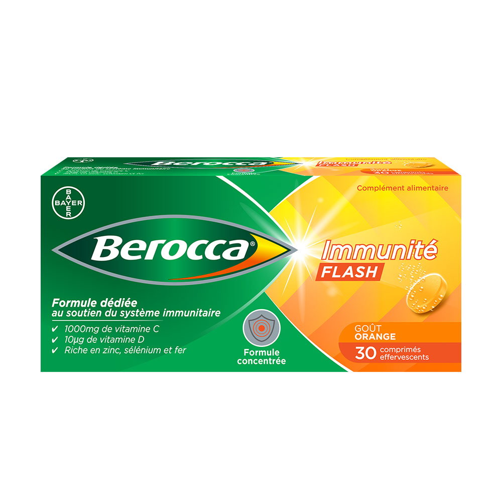 Bayer Berocca Immunità Flash 30 compresse effervescenti