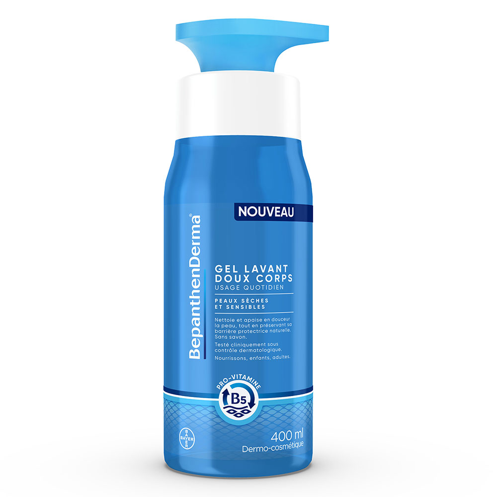 Bepanthen Derma Gel detergente delicato corpo flacone pompa 400 ml