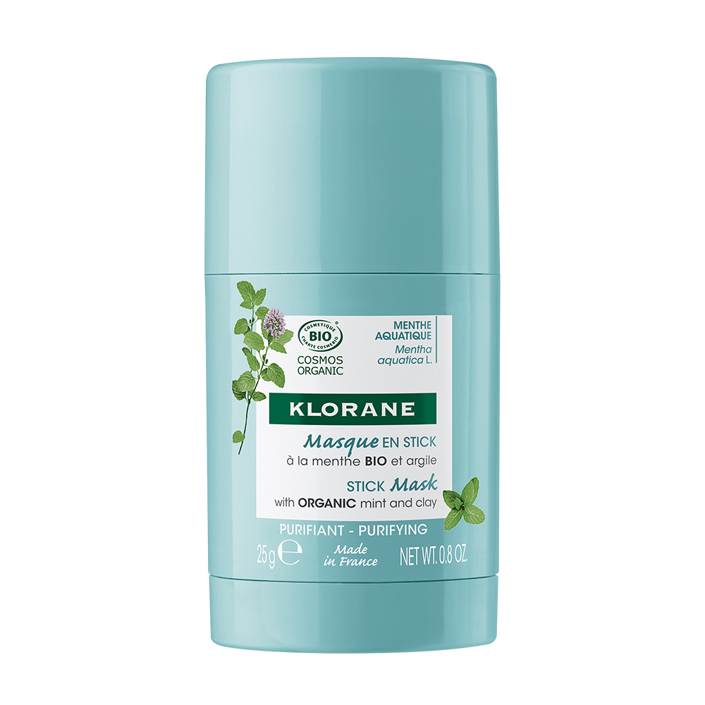 Klorane Menta Acquatica Bastone per maschera Bio 25g