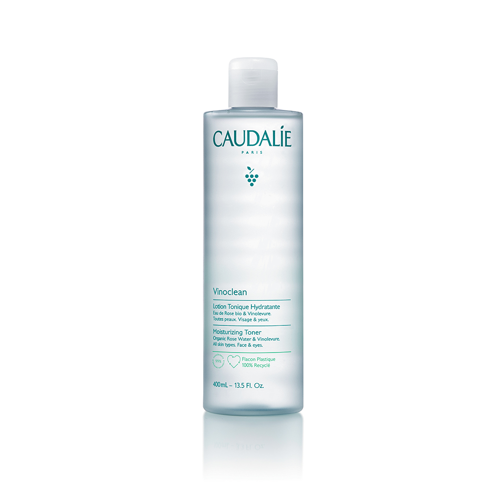 Caudalie Vinoclean Lotion tonificante idratante e per viso e contorno occhi 400 ml