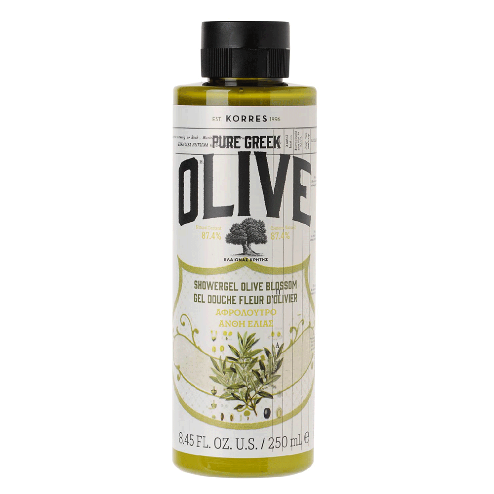 Korres Pure Greek Olive Gel doccia all'Oliva e Fiori d'Oliva 250ml