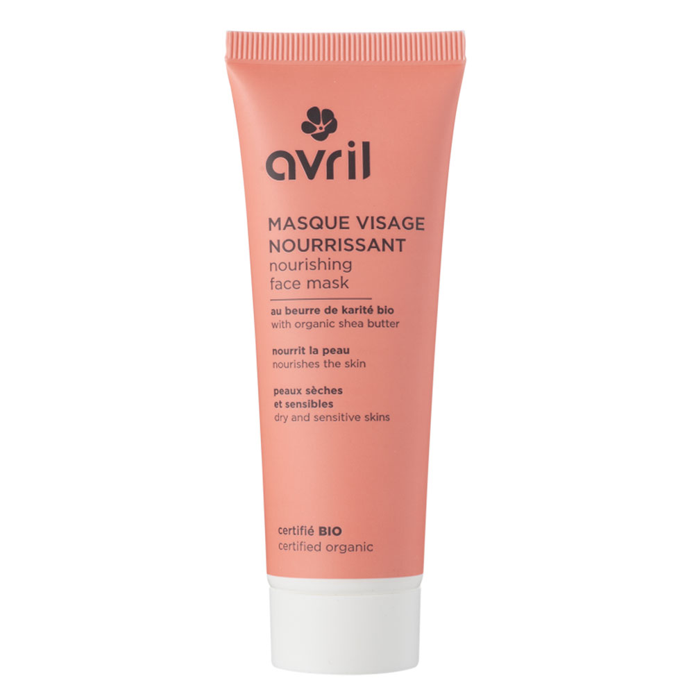Avril Maschera nutriente per il Viso Bio con Burro di Karité 50ml